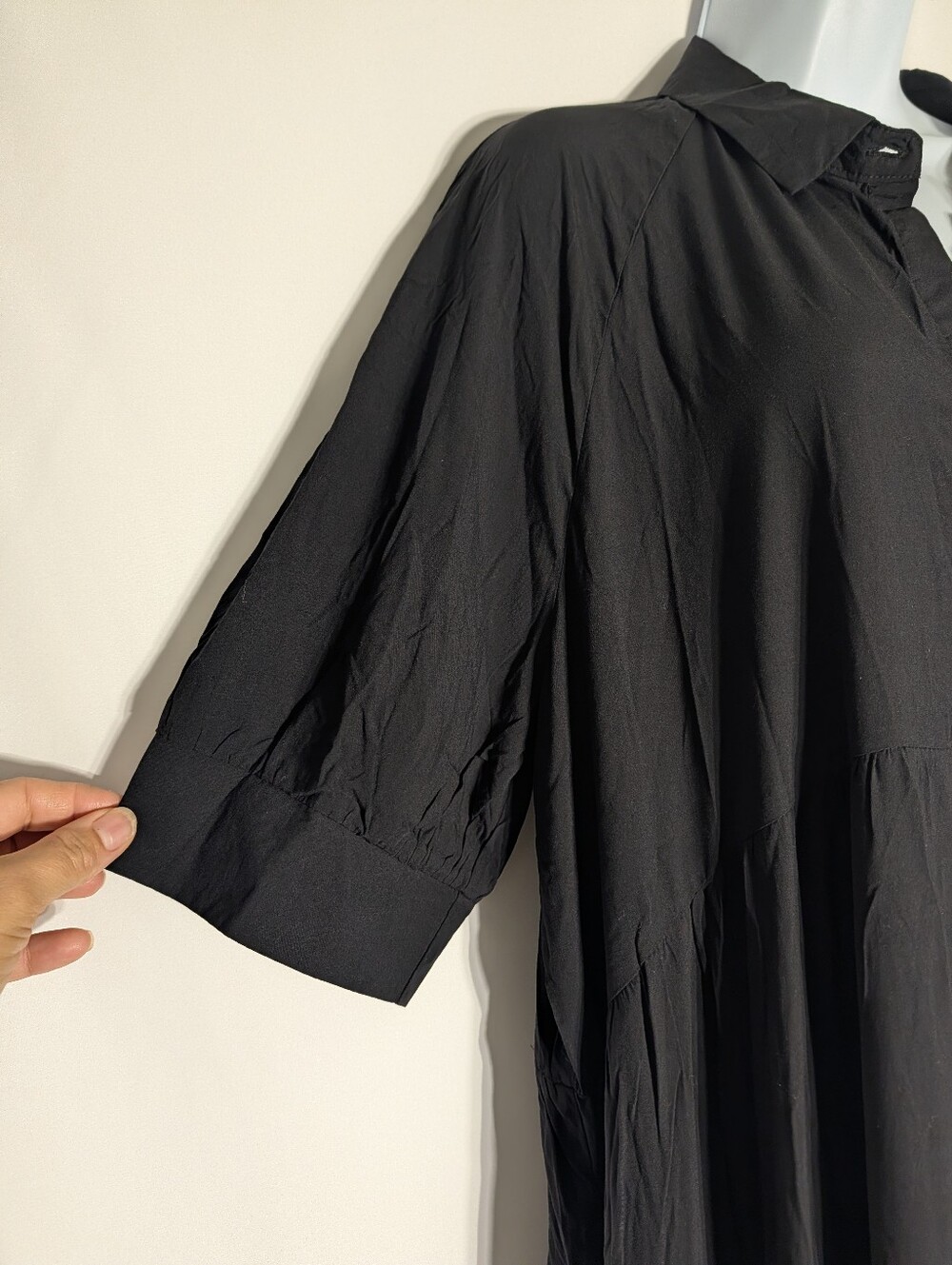 NWT Natural Life Rebecca Midi Dress Plus 2XL Black Witchy Tiered Flowy Boho - Picture 4 of 13
